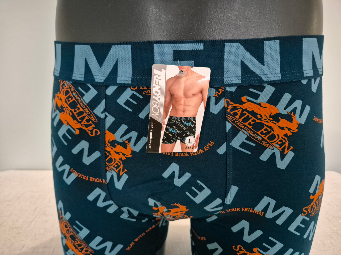 Boxer Homme OSCAR Bleu 684 (FY)