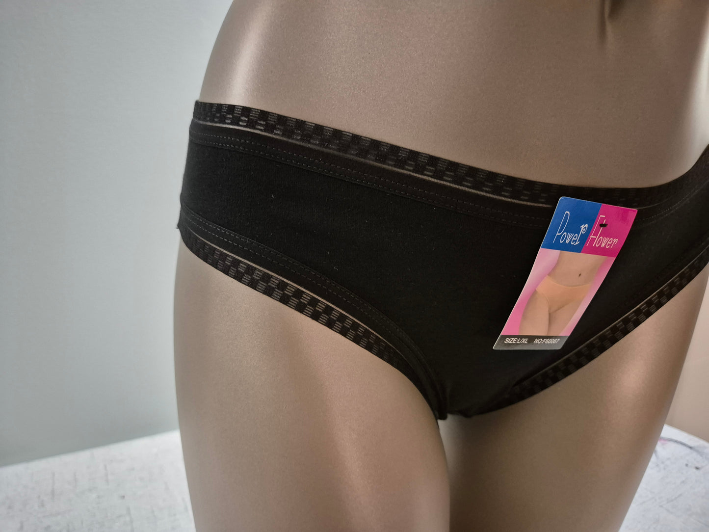 Slip en Coton PENELOPE 60067 Noir (FY)
