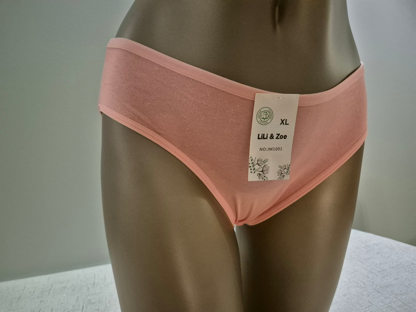Slip en Coton VALENTINE 1001 Corail (LZ)