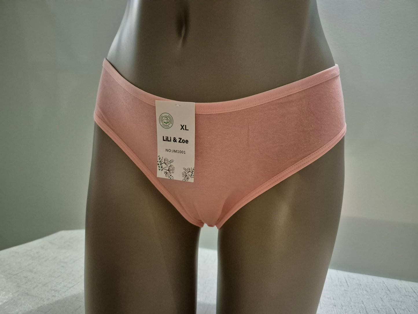 Slip en Coton VALENTINE 1001 Corail (LZ)