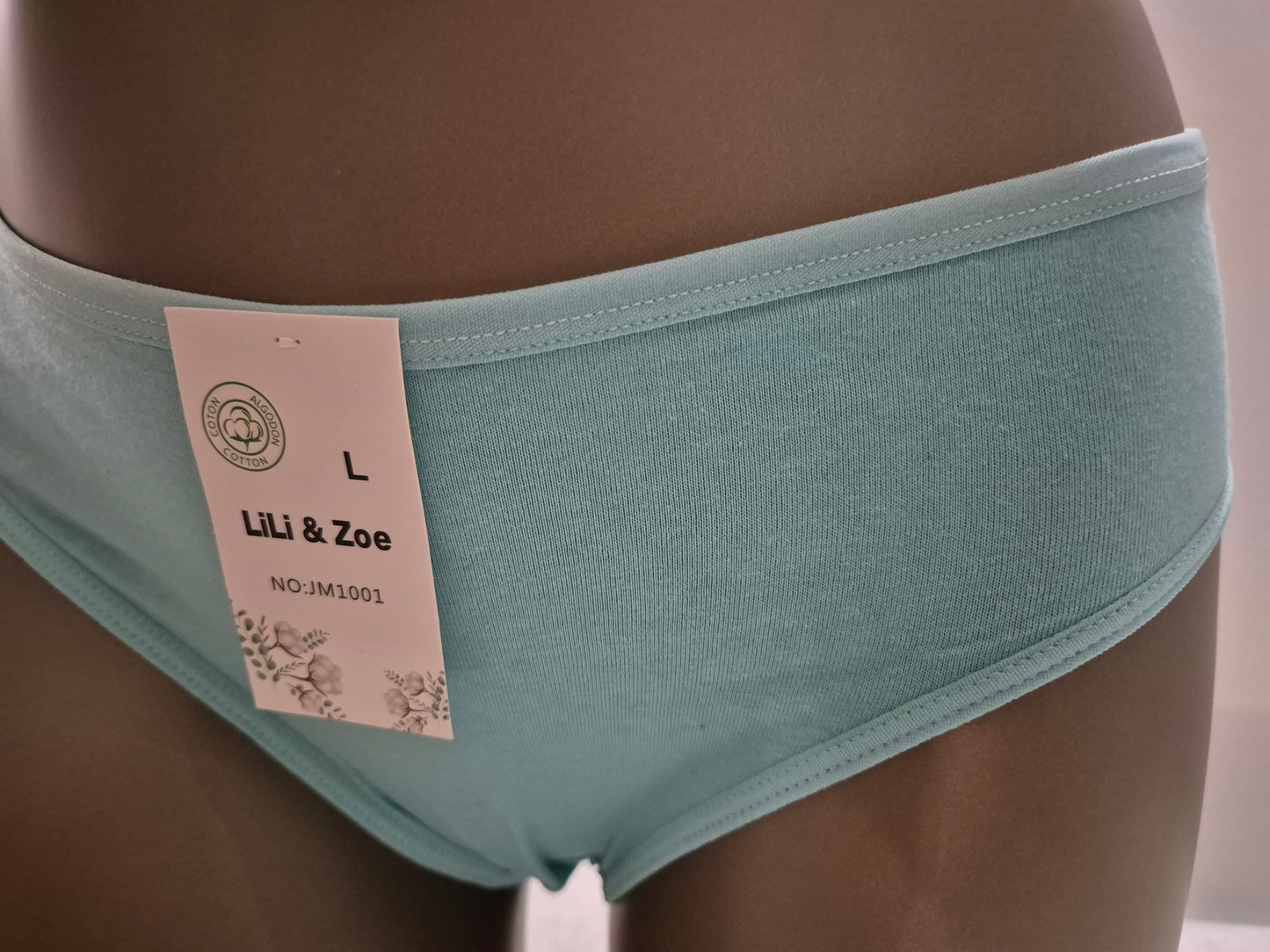 Slip en Coton VALENTINE 1001 Vert (LZ)