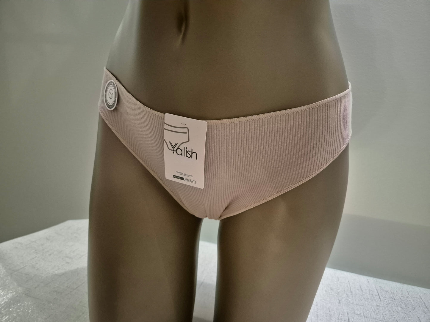Slip en Coton SOLENE 182 Rose Poudré (LZ)
