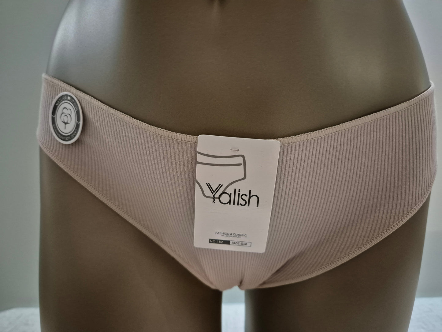 Slip en Coton SOLENE 182 Rose Poudré (LZ)