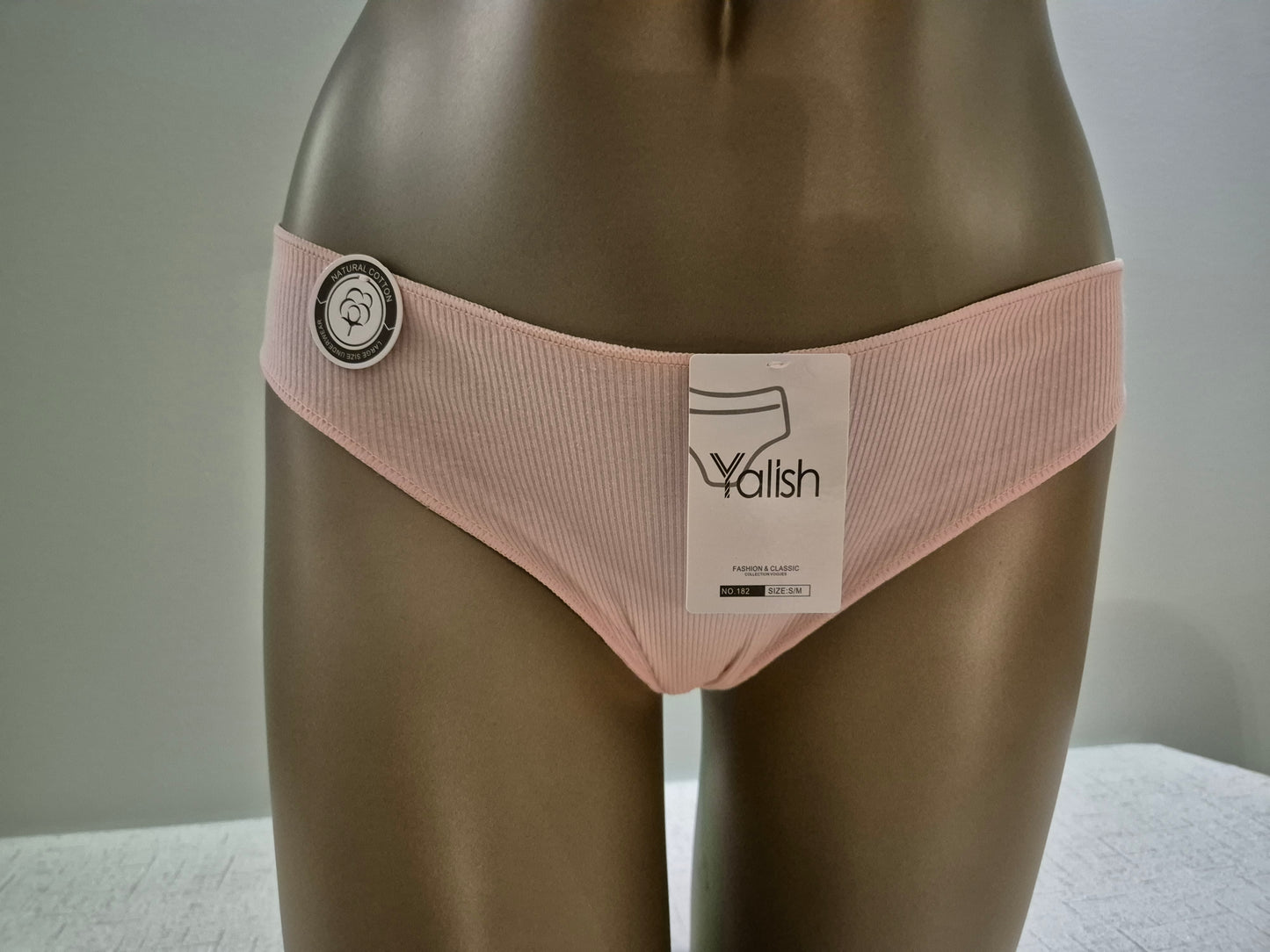 Slip en Coton SOLENE 182 Rose (LZ)