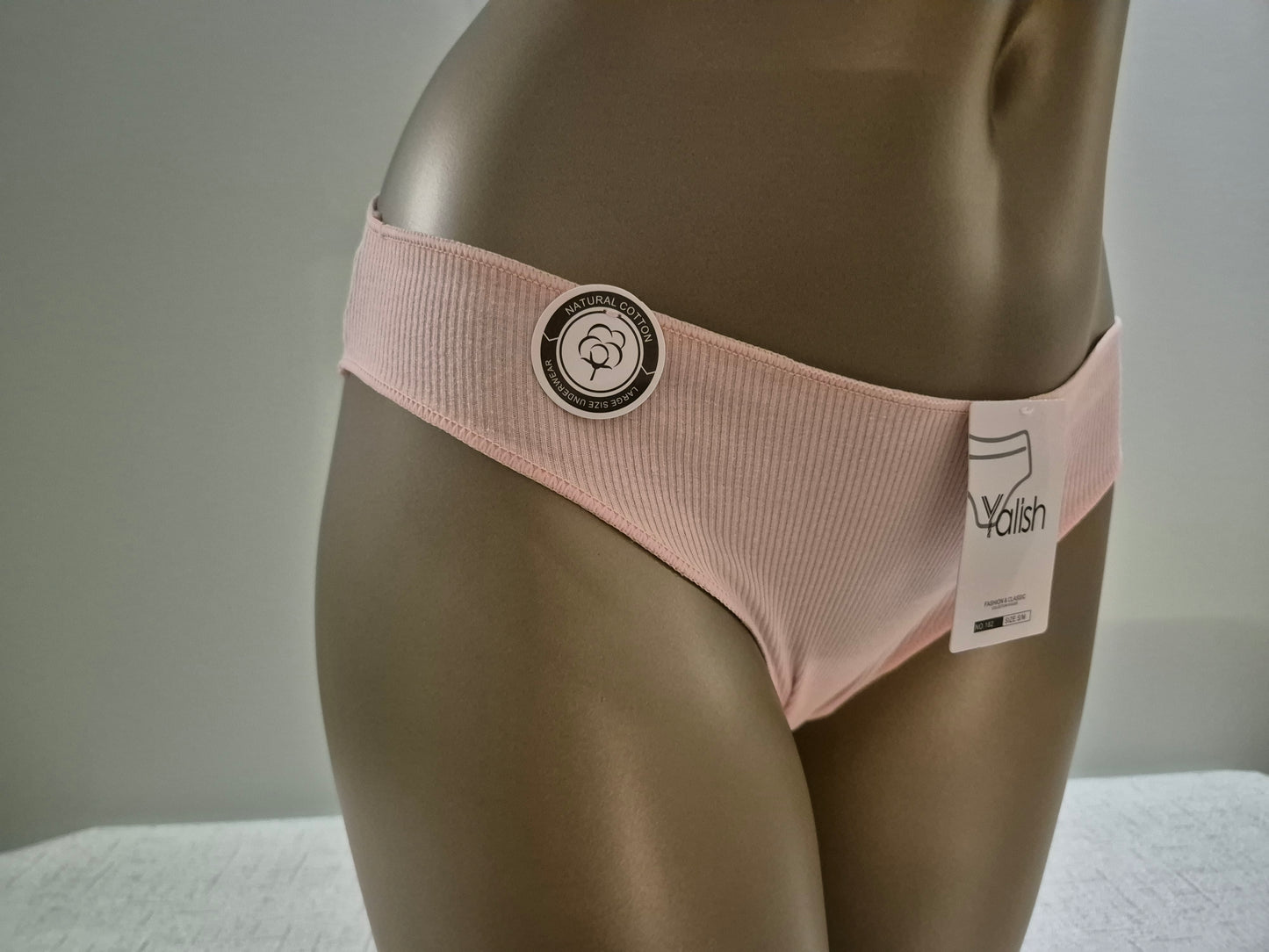 Slip en Coton SOLENE 182 Rose (LZ)