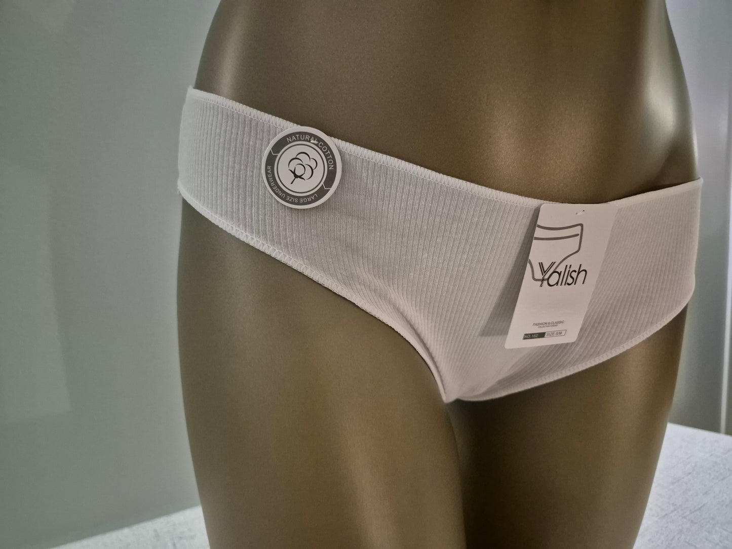 Slip en Coton SOLENE 182 Blanc (LZ)