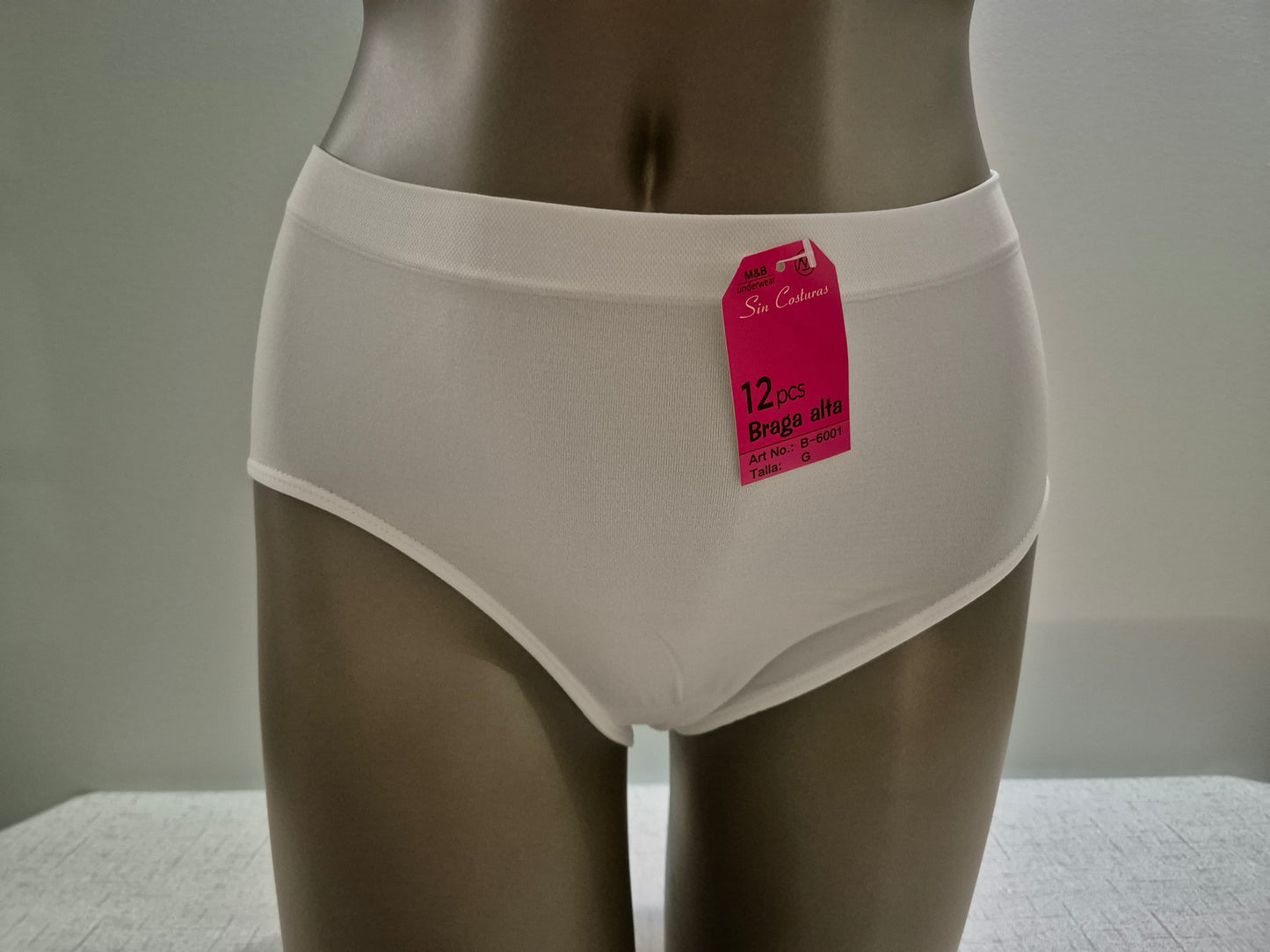 Slip en Microfibre CLEMENCE 6001 Blanc (LZ)