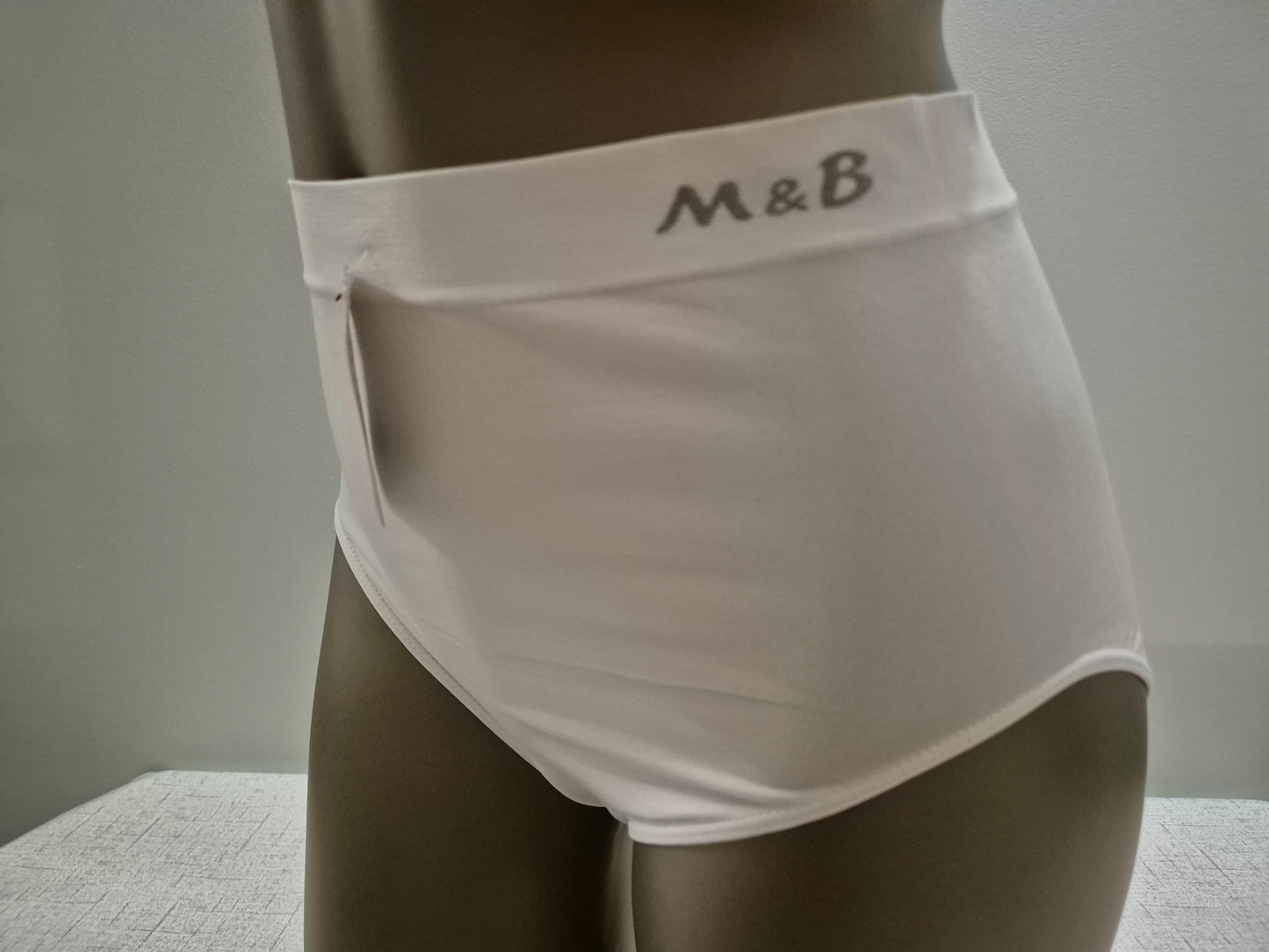 Culotte en Microfibre JEANNE 6057 blanc (LZ) GRANDE TAILLE