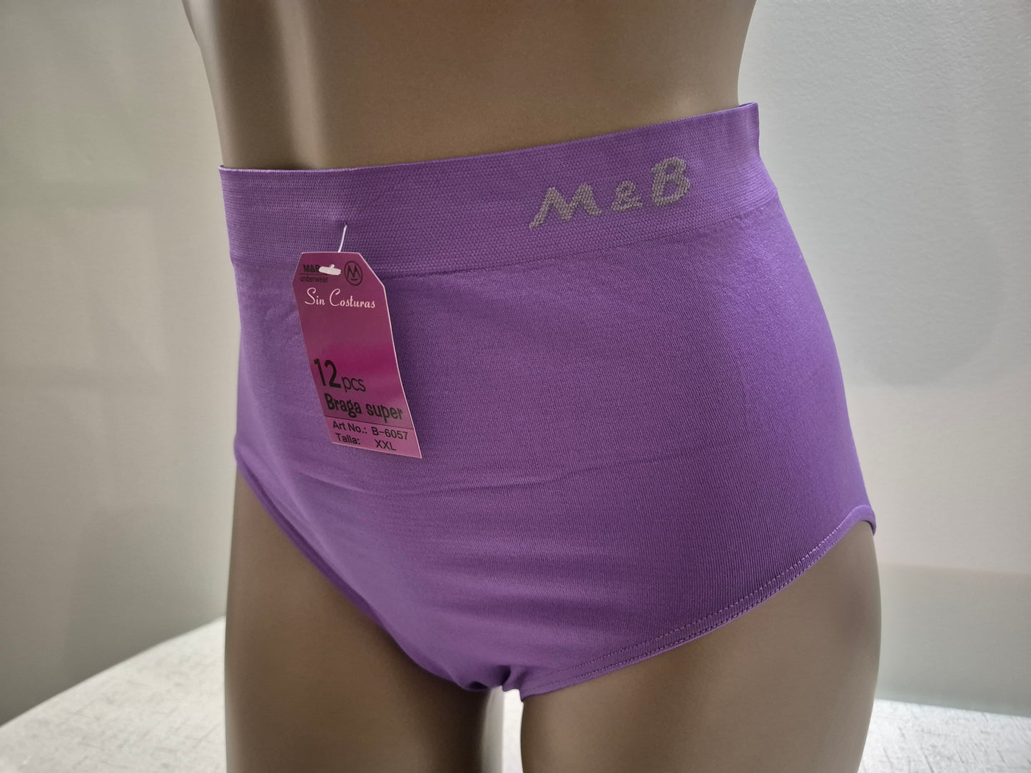 Culotte en Microfibre JEANNE 6057 Violet (LZ) GRANDE TAILLE