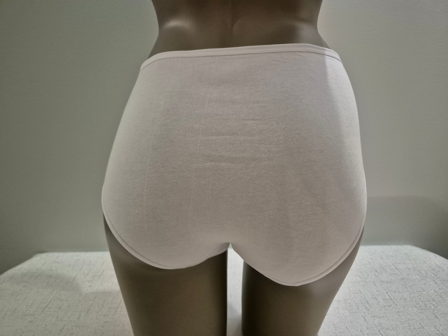 Culotte en Coton VICTORIA 5501 Blanc (LZ) GRANDE TAILLE