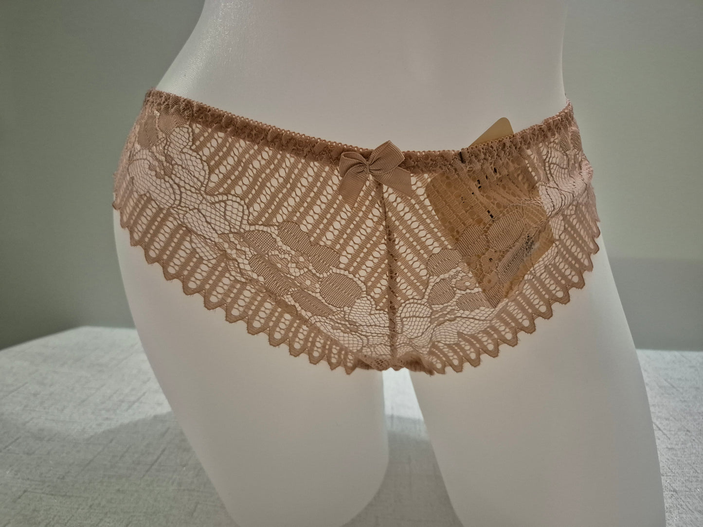 Ensemble soutien-gorge push up et tanga JULIE 232 Rose Poudré (LZ)