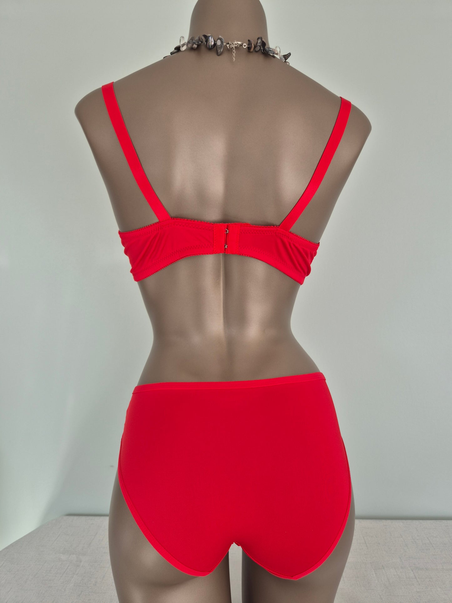 Ensemble Soutien-gorge et Slip CELLIA Rouge 8007 (LL)