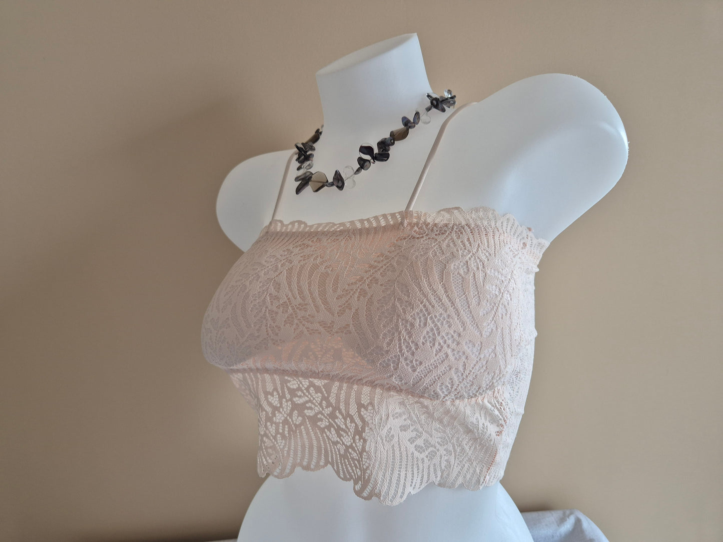 Soutien-gorge Bandeau EVA 81071 Beige (LL)