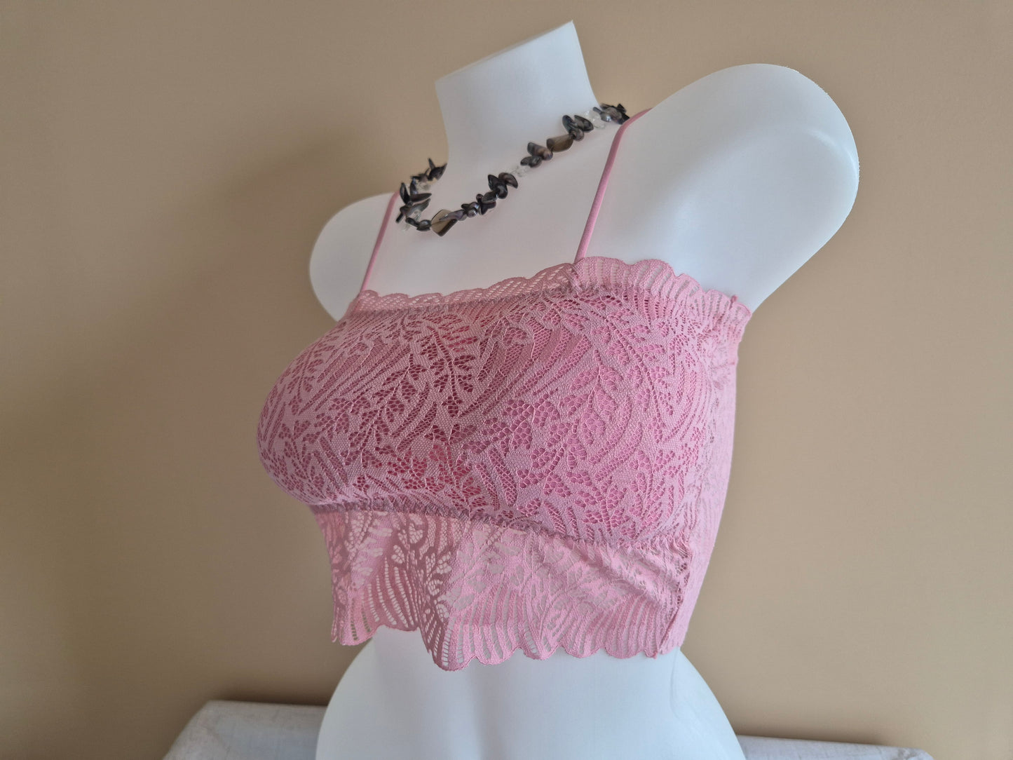 Soutien-gorge Bandeau EVA 81071 Rose (LL)