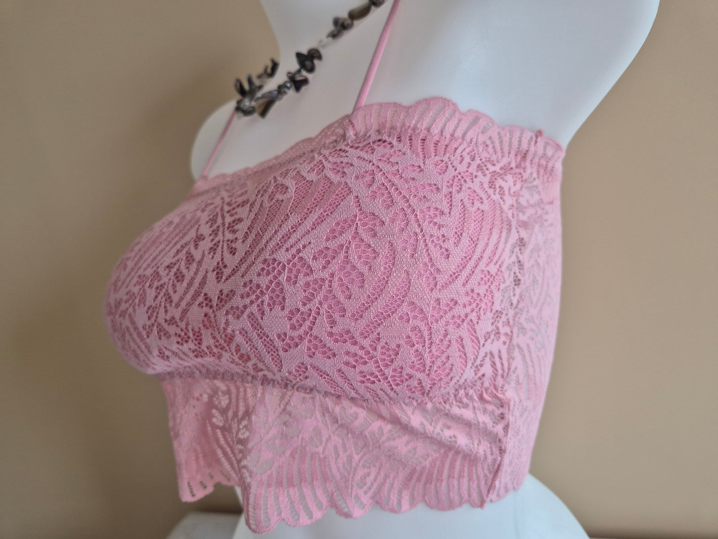 Soutien-gorge Bandeau EVA 81071 Rose (LL)