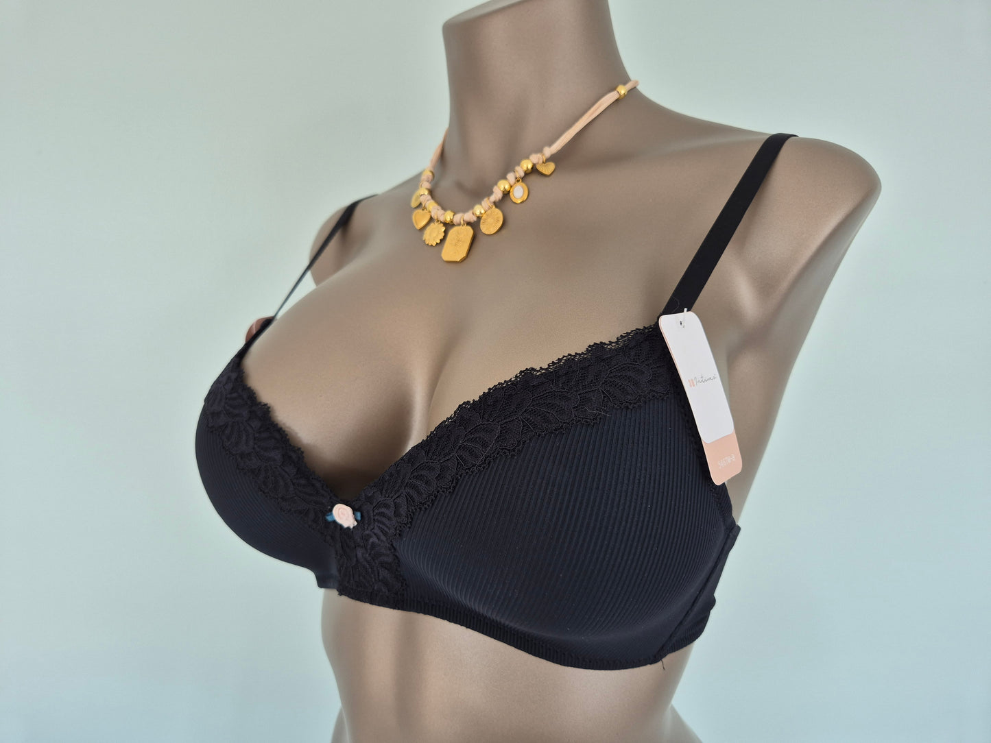 Soutien-gorge Bonnet B JADE 5467 Noir (LL)