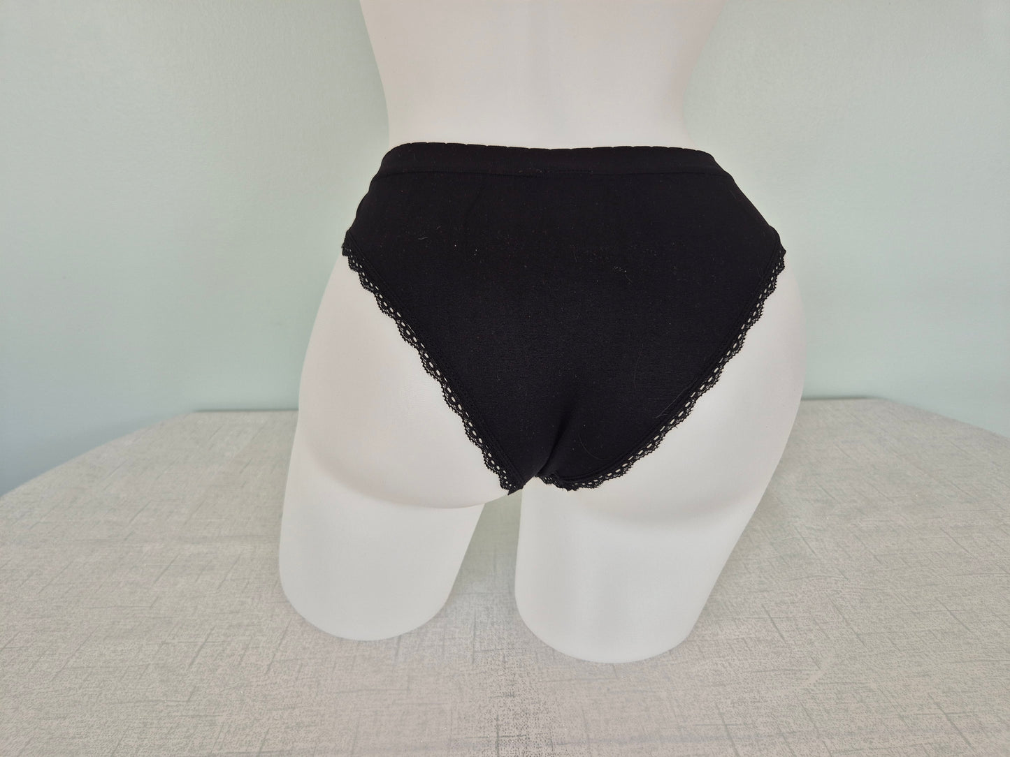 Slip en microfibre JILL 1005 Noir (LL)