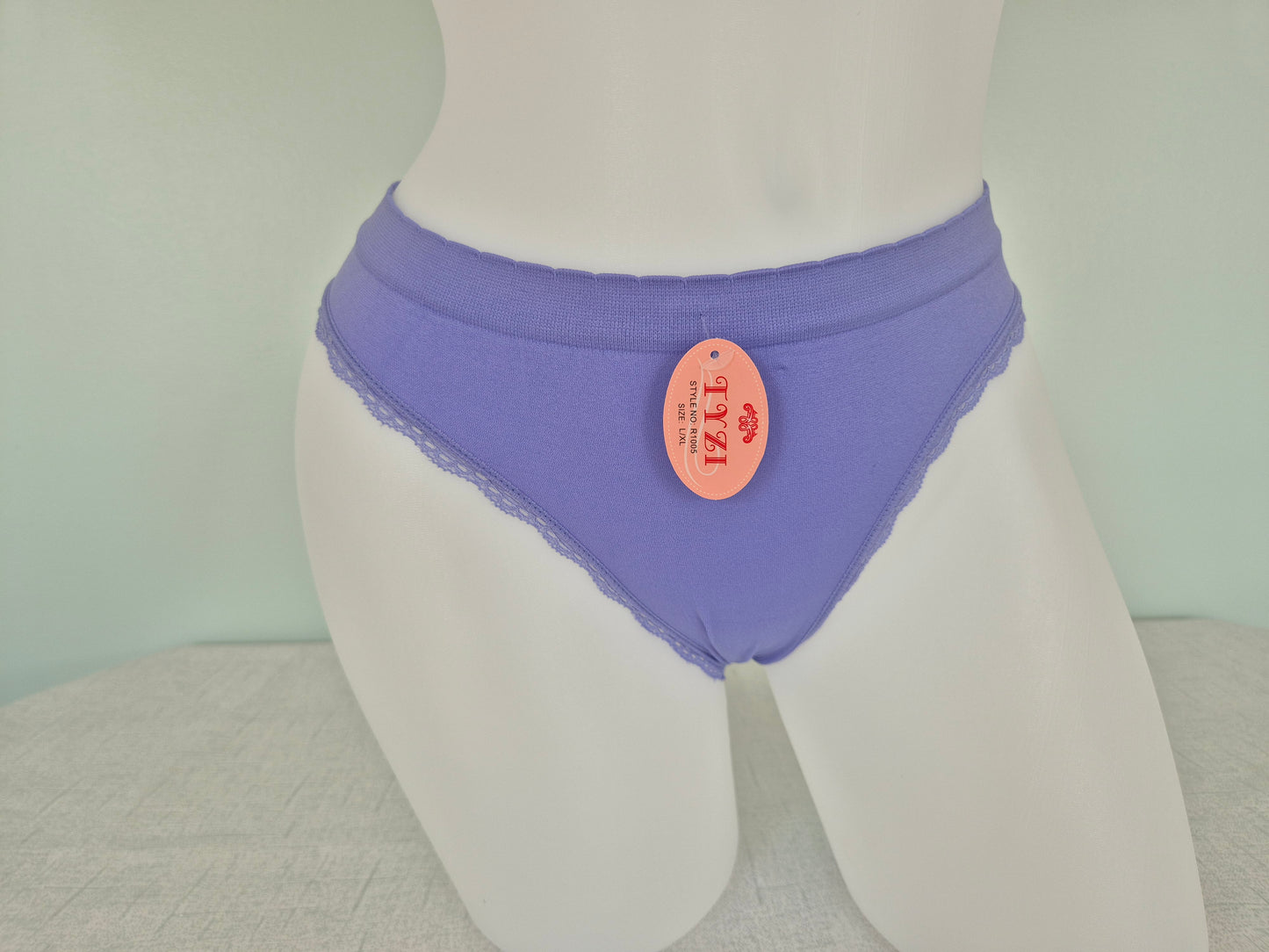 Slip en microfibre JILL 1005 Bleu (LL)