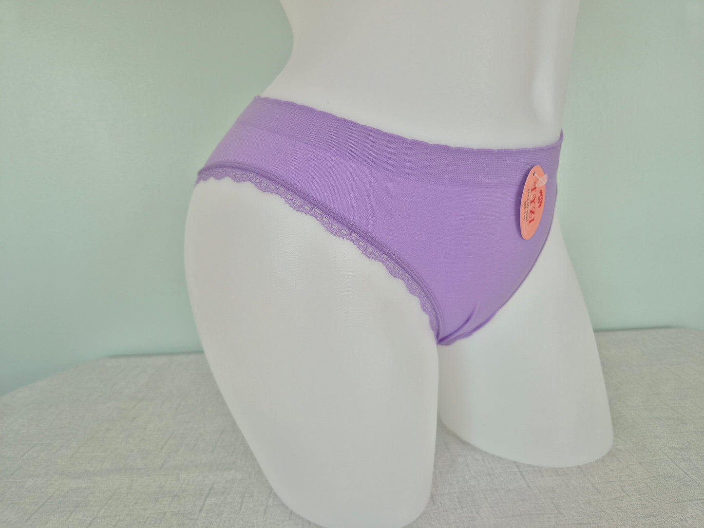 Slip en microfibre JILL 1005 violet (LL)