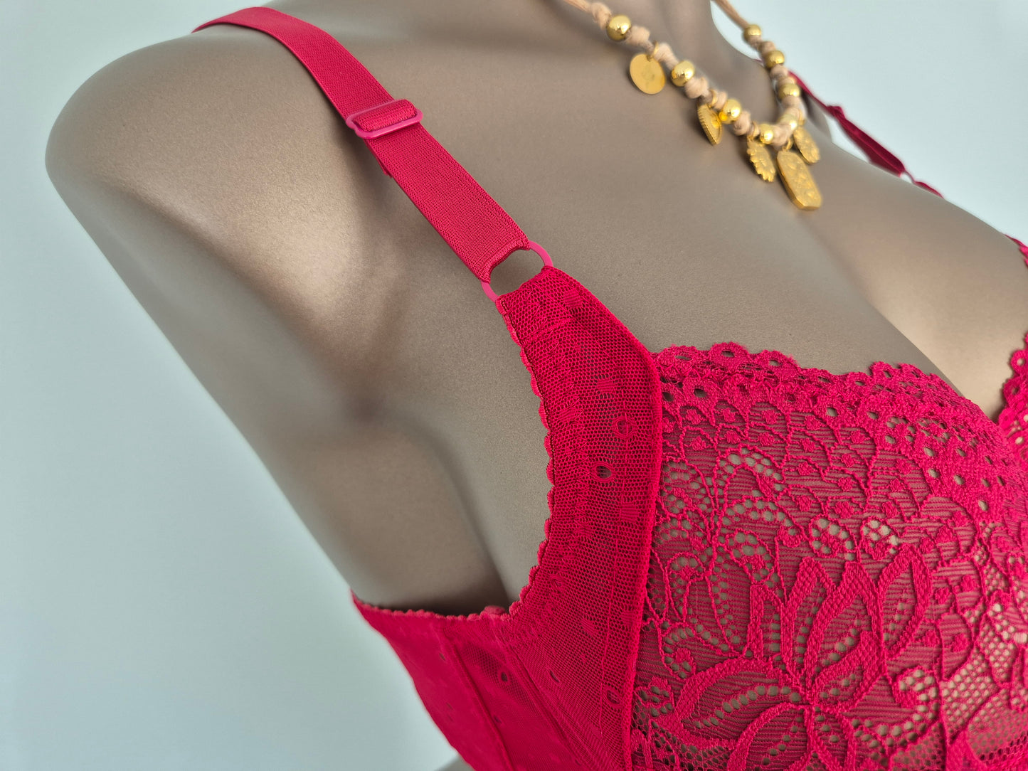 Soutien-gorge GABY bonnet D 705 Framboise (LL)