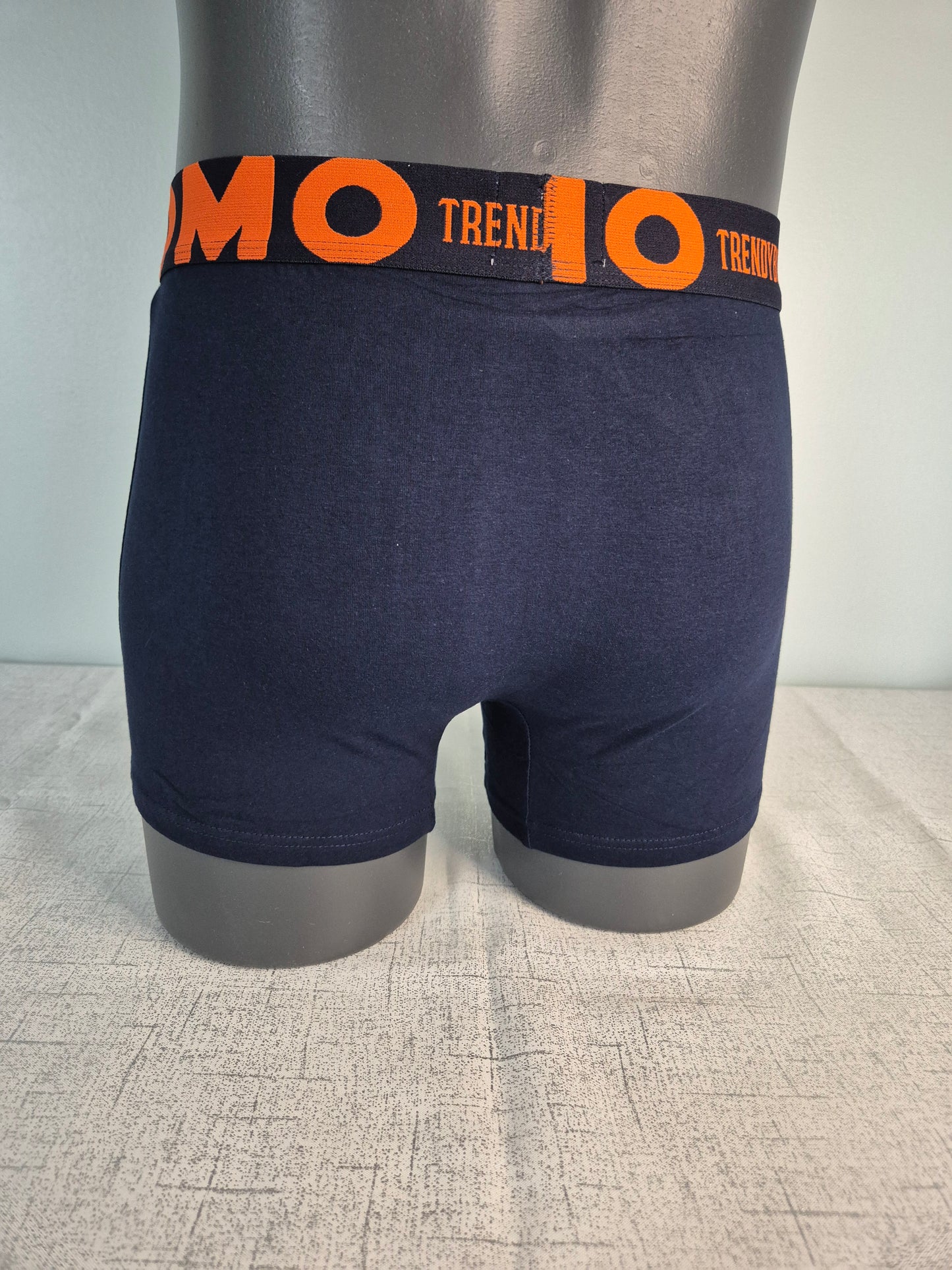 Boxer Homme TIAGO bleu uomo orange 791 (FY)