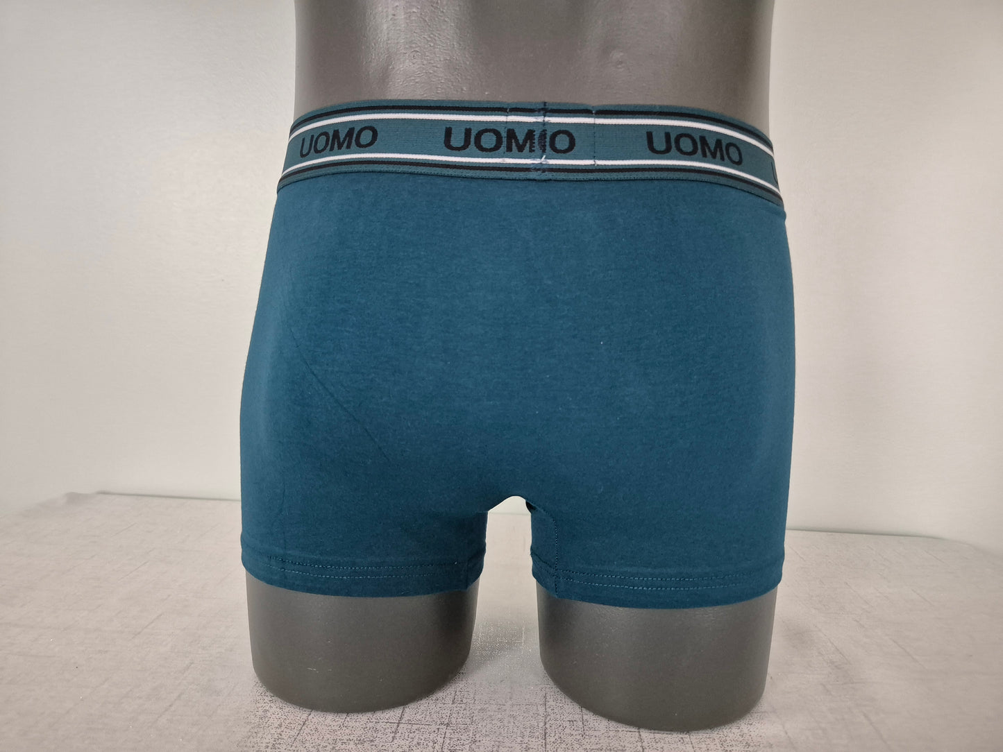 Boxer Homme JULES Bleu motif Noir 1805 (FY)