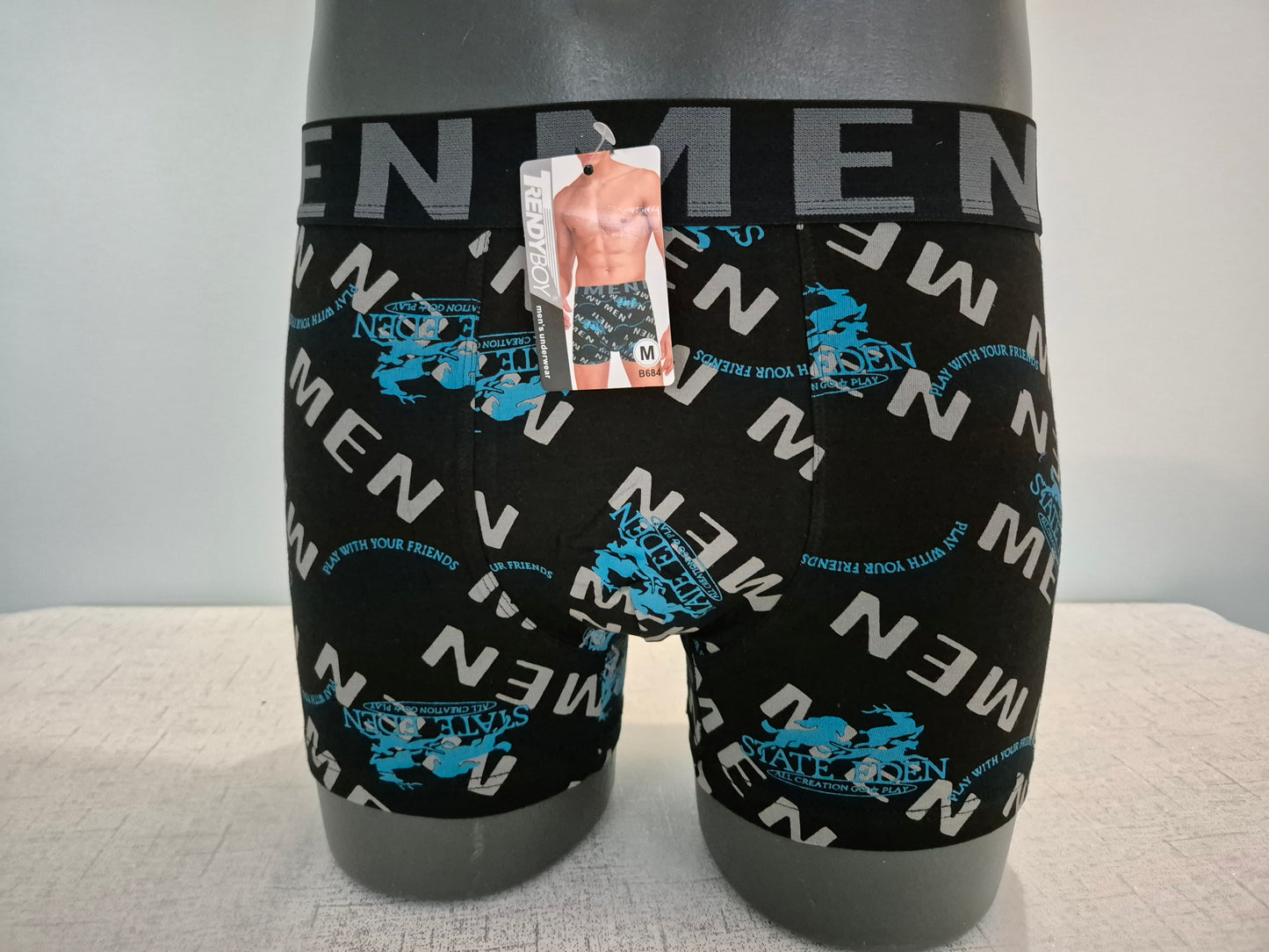 Boxer Homme OSCAR Noir 684 (FY)