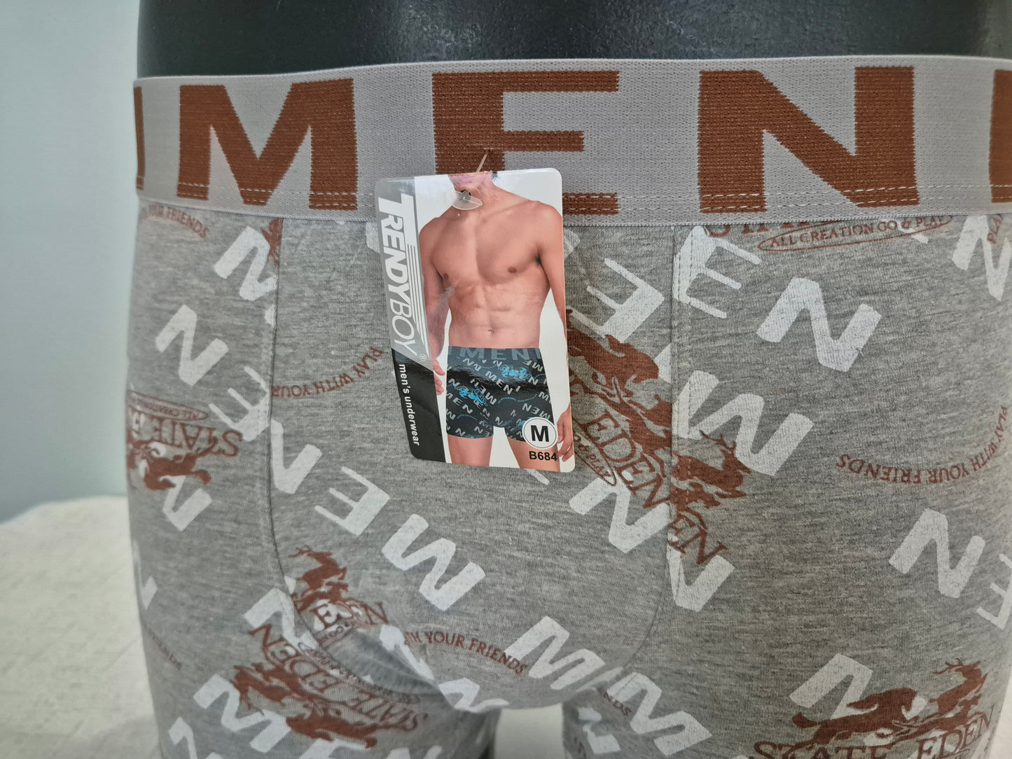 Boxer Homme OSCAR Chocolat 684 (FY)
