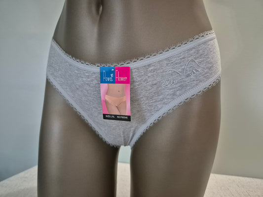 Slip en Coton CLARA 60046 Gris (FY)