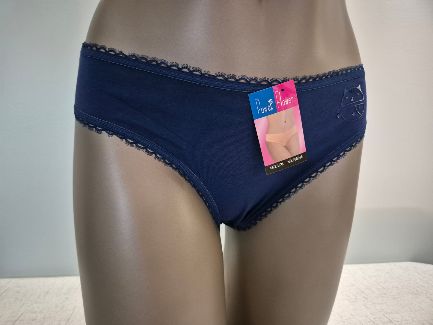 Slip en Coton CLARA 60046 Bleu (FY)