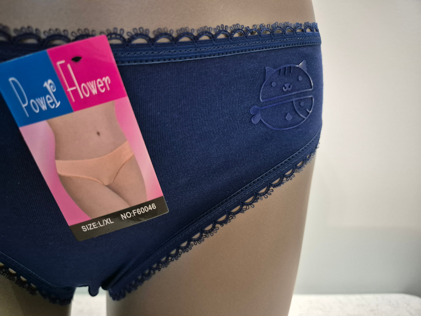 Slip en Coton CLARA 60046 Bleu (FY)