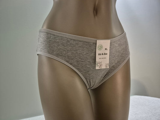 Slip en Coton VALENTINE 1001 Gris (LZ)