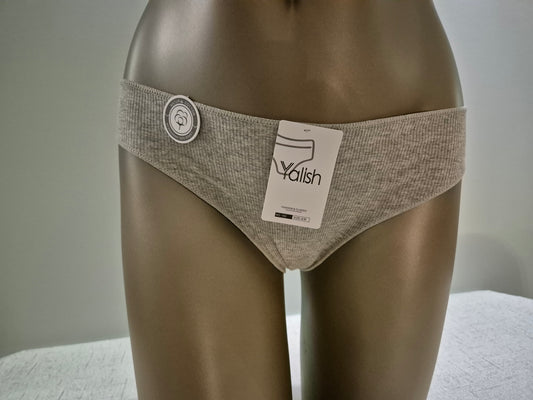 Slip en Coton SOLENE 182 Gris (LZ)