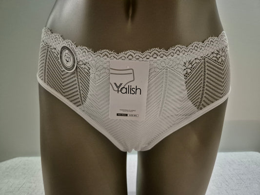 Slip en Coton et Dentelle LOUISE 9943 Blanc (LZ)
