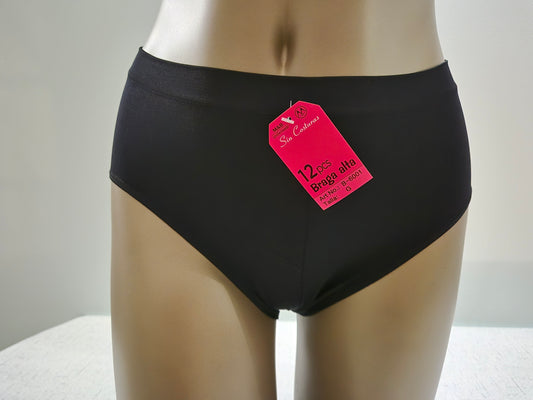 Slip en Microfibre CLEMENCE 6001 Noir (LZ)