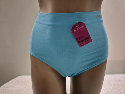 Culotte en Microfibre JEANNE 6057 Bleu (LZ) GRANDE TAILLE