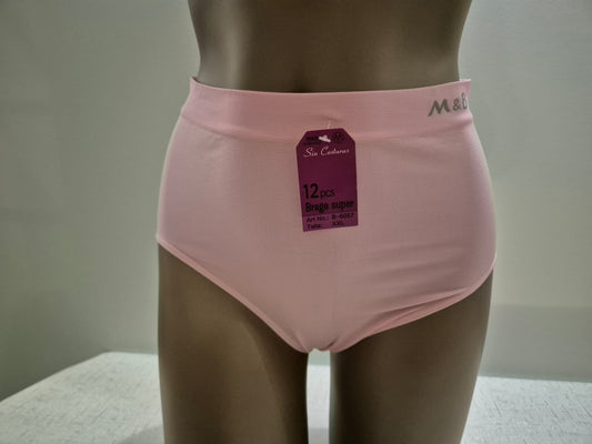 Culotte en Microfibre JEANNE 6057 Rose (LZ) GRANDE TAILLE