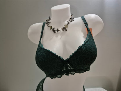 Soutien-gorge push up et slip ALICE 9701 Vert (HN)