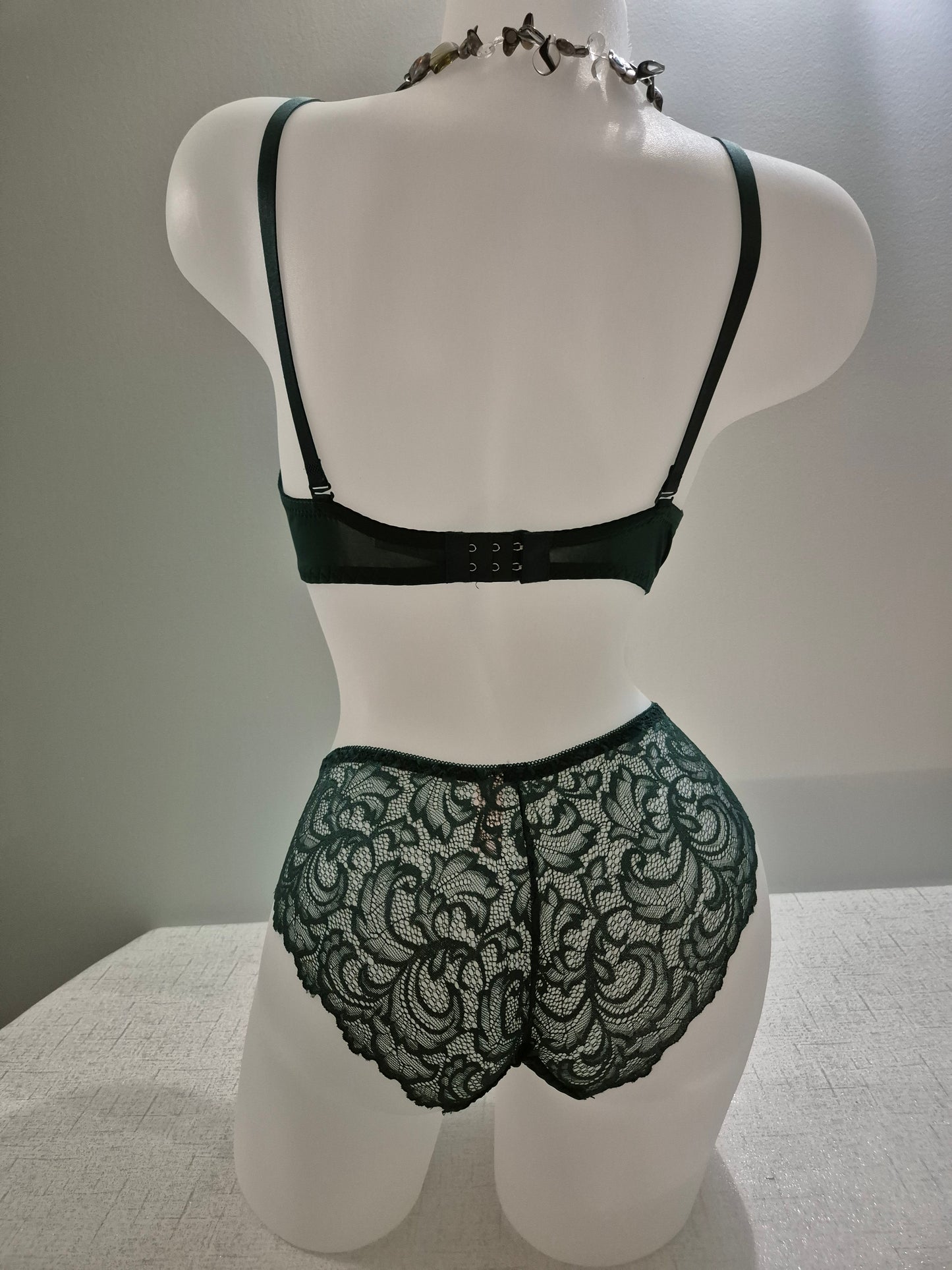 Soutien-gorge push up et slip ALICE 9701 Vert (HN)