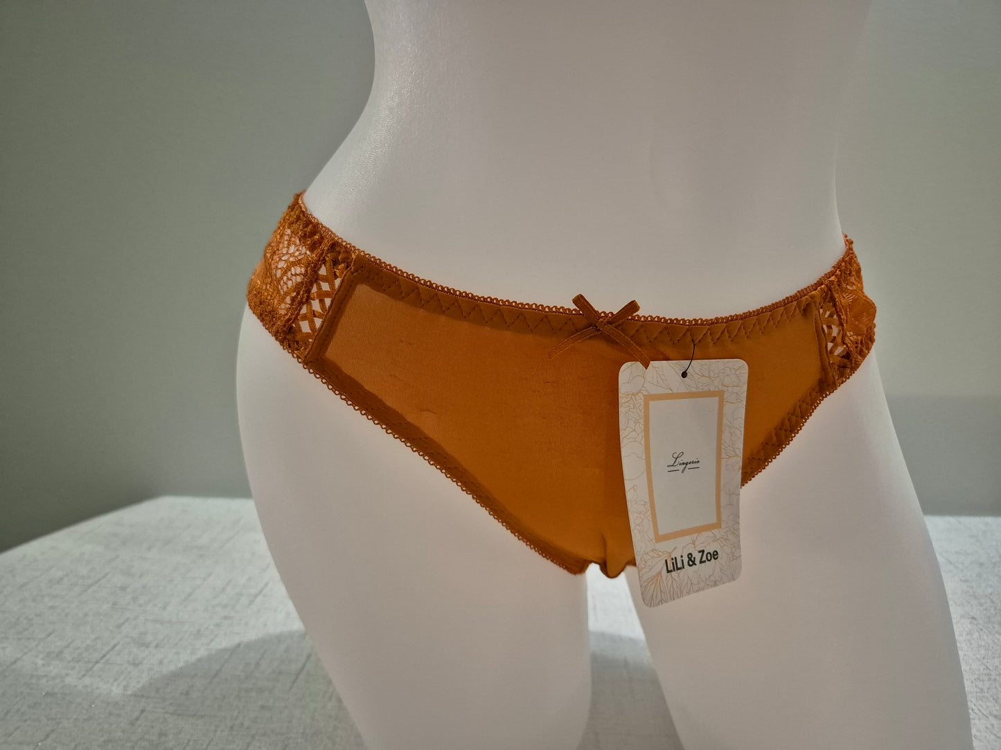 Ensemble soutien-gorge push up et slip ELOISE 209 Caramel (LZ)