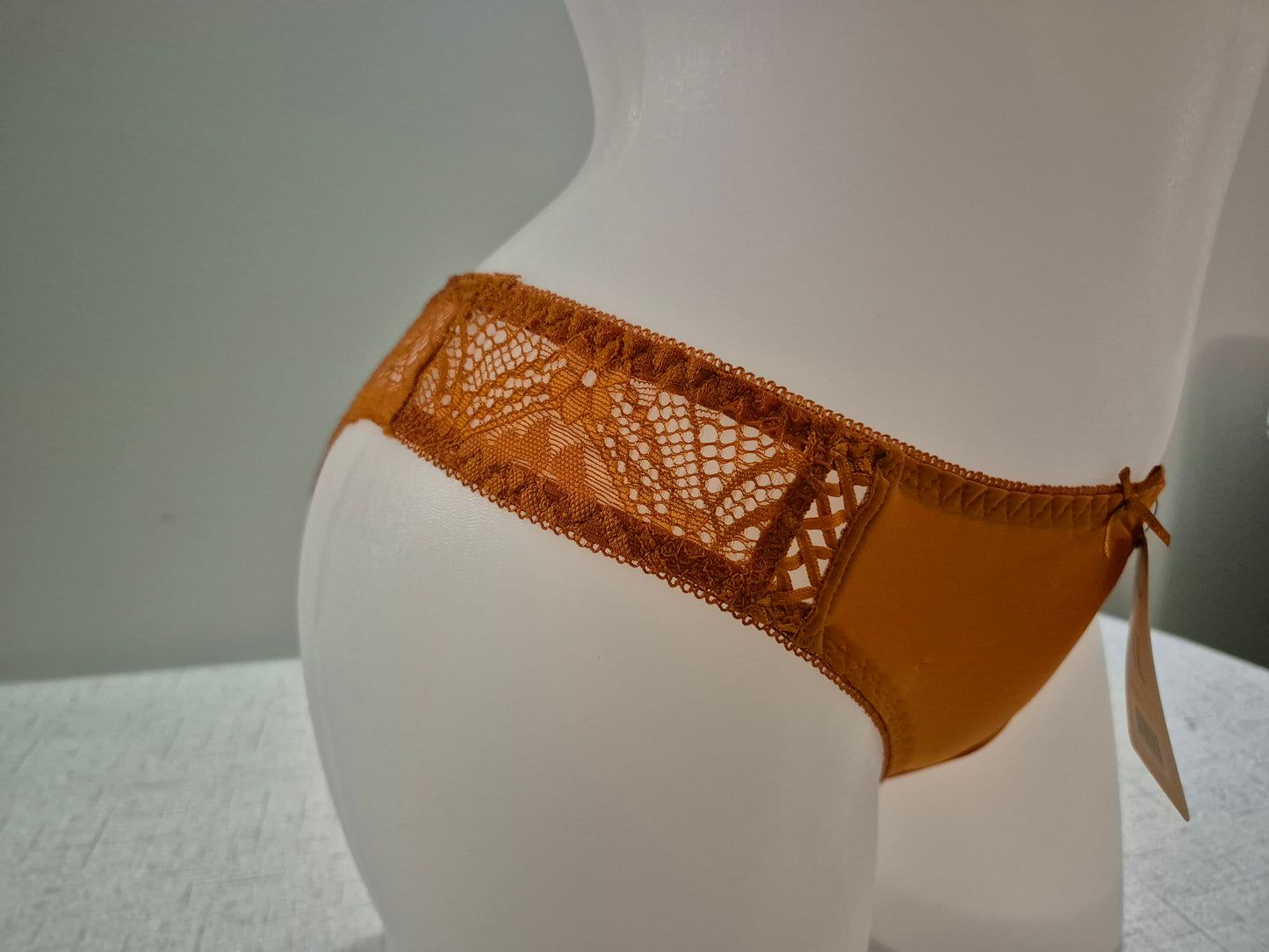 Ensemble soutien-gorge push up et slip ELOISE 209 Caramel (LZ)