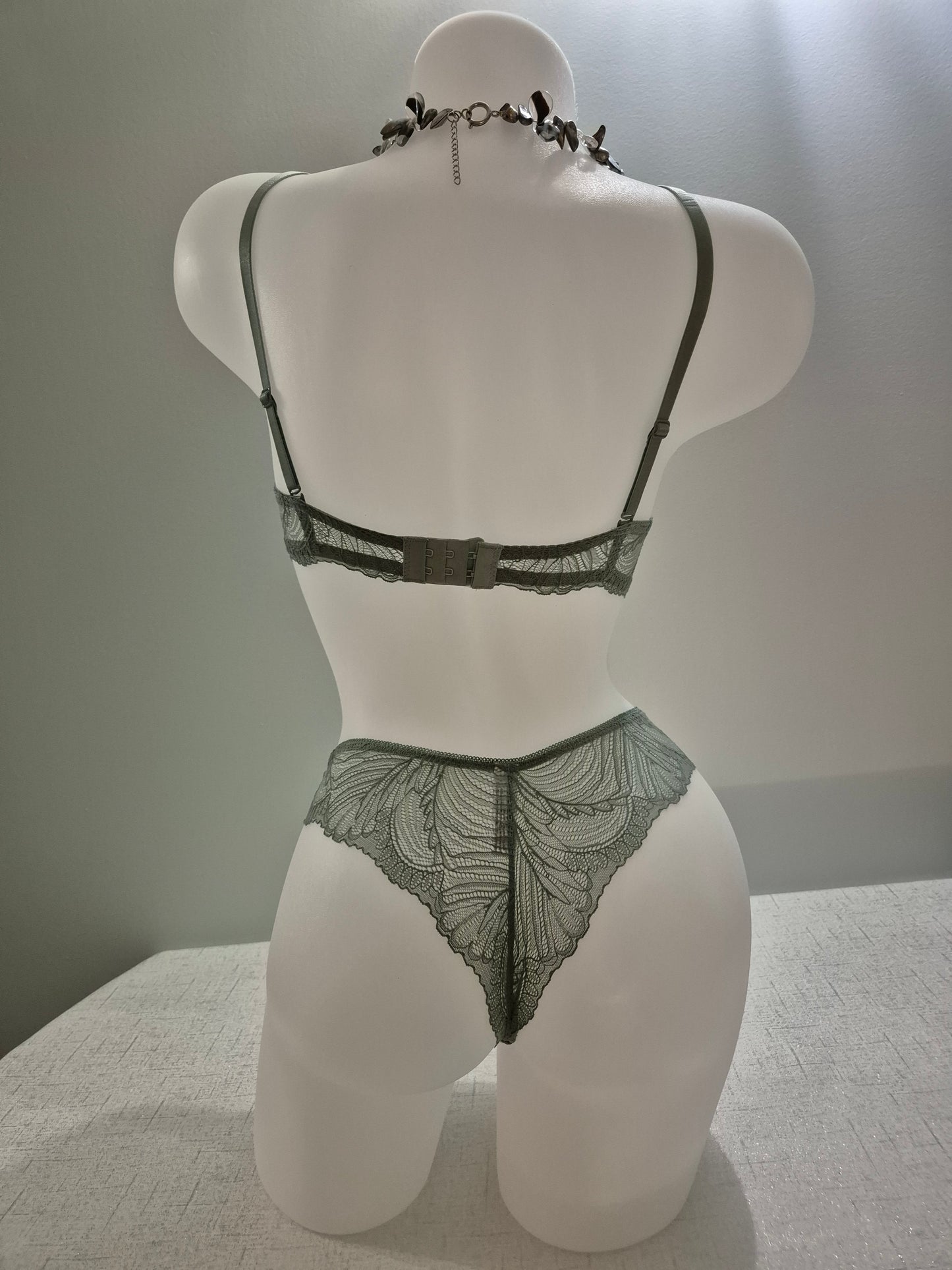 Ensemble soutien-gorge et tanga ANAIS 3126 Vert (LZ)