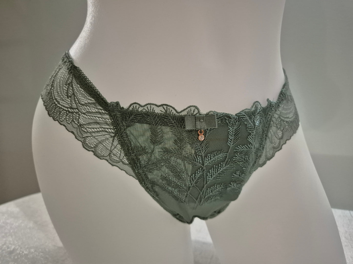 Ensemble soutien-gorge et tanga ANAIS 3126 Vert (LZ)