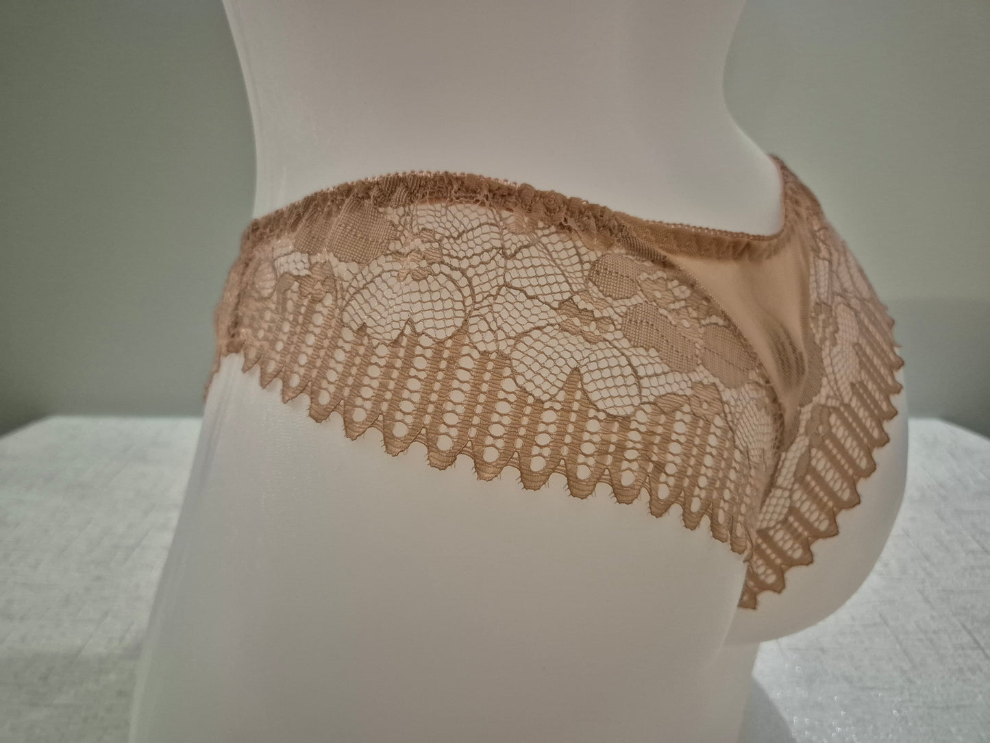 Ensemble soutien-gorge push up et tanga JULIE 232 Rose Poudré (LZ)