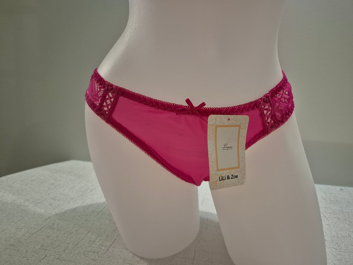 Ensemble soutien-gorge push up et slip ELOISE 209 ROSE FUSHIA (LZ)