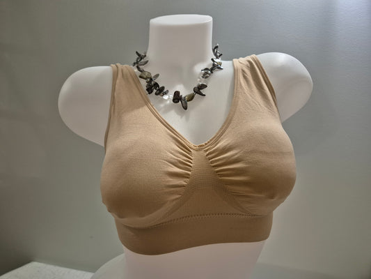 Brassière MINA (GRANDE TAILLE )2252 Beige (LL)