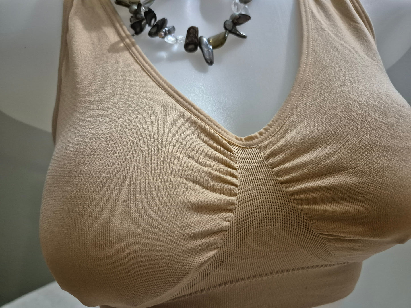 Brassière MINA (GRANDE TAILLE )2252 Beige (LL)