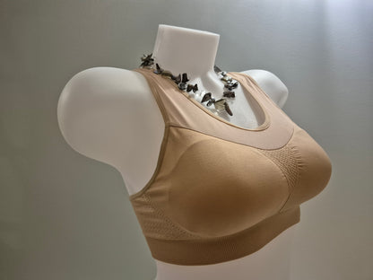 Brassière de sport LEA Y001 Beige (HN)