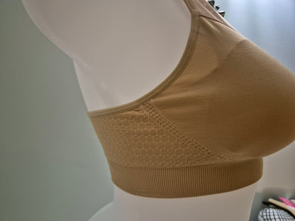 Brassière de sport LEA Y001 Beige (HN)