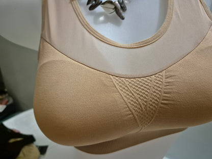 Brassière de sport LEA Y001 Beige (HN)